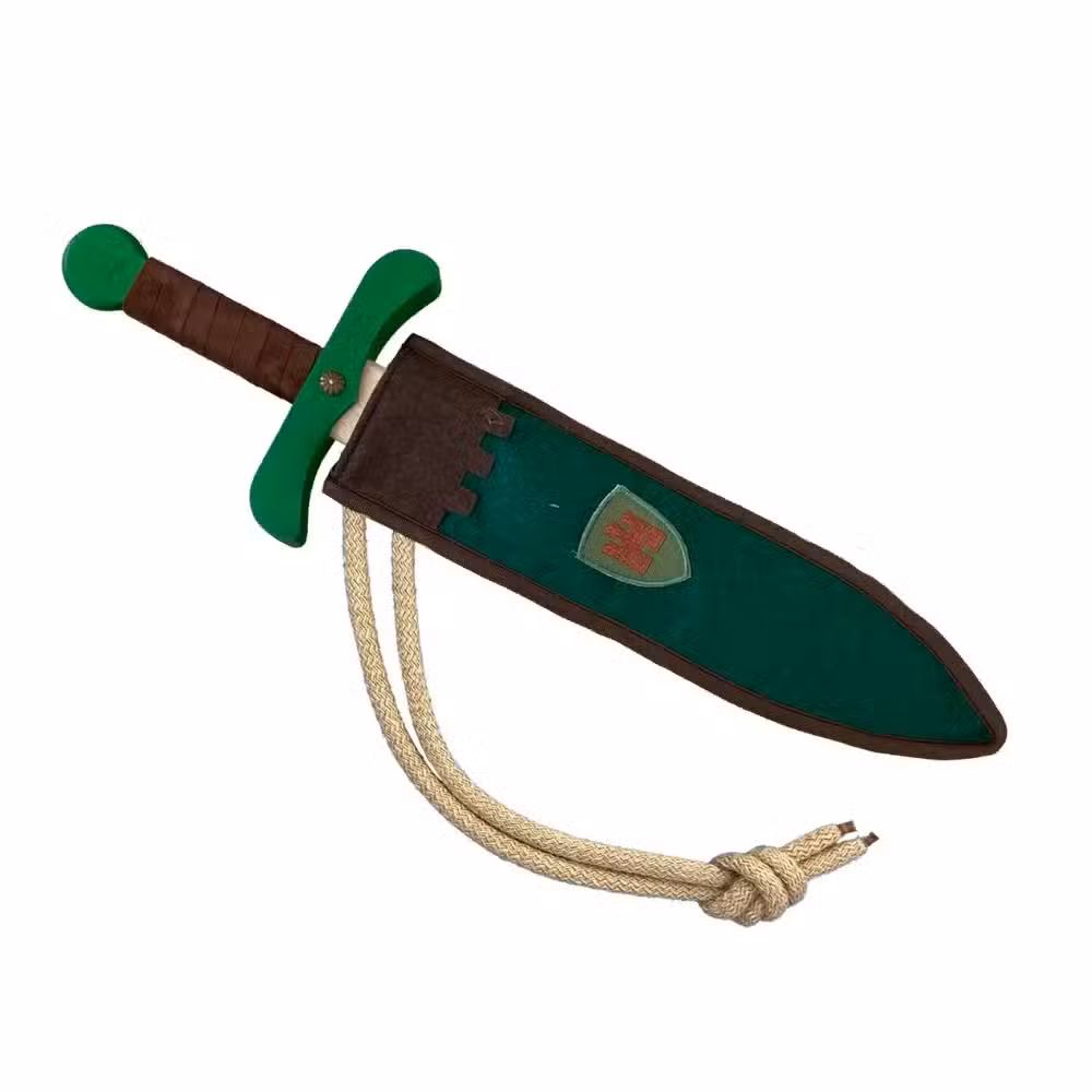 Alternative view of Legetøjssværd Træ Mørkegrøn