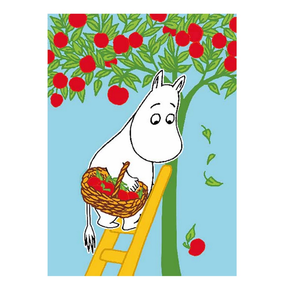 Mumitrolden Fødselsdagskort Æblerov