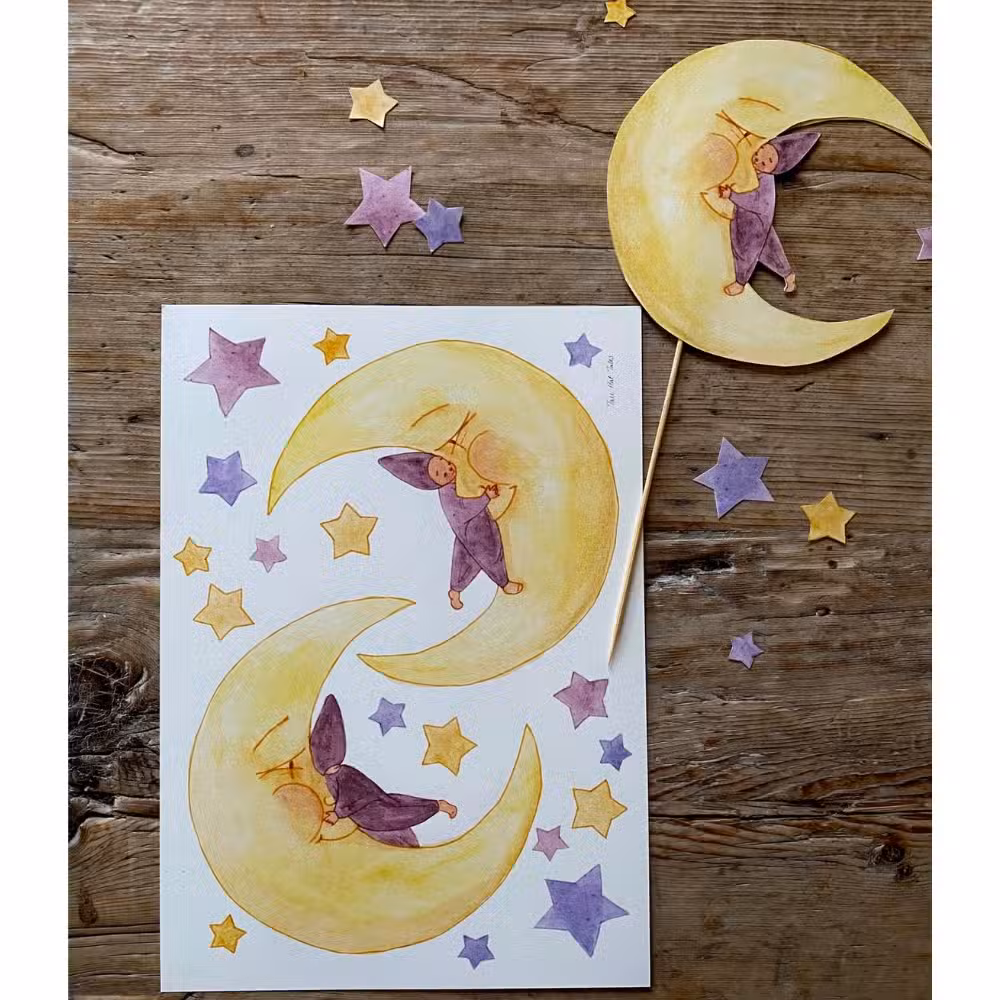 Tall Hat Tales Papirklip Månebarn