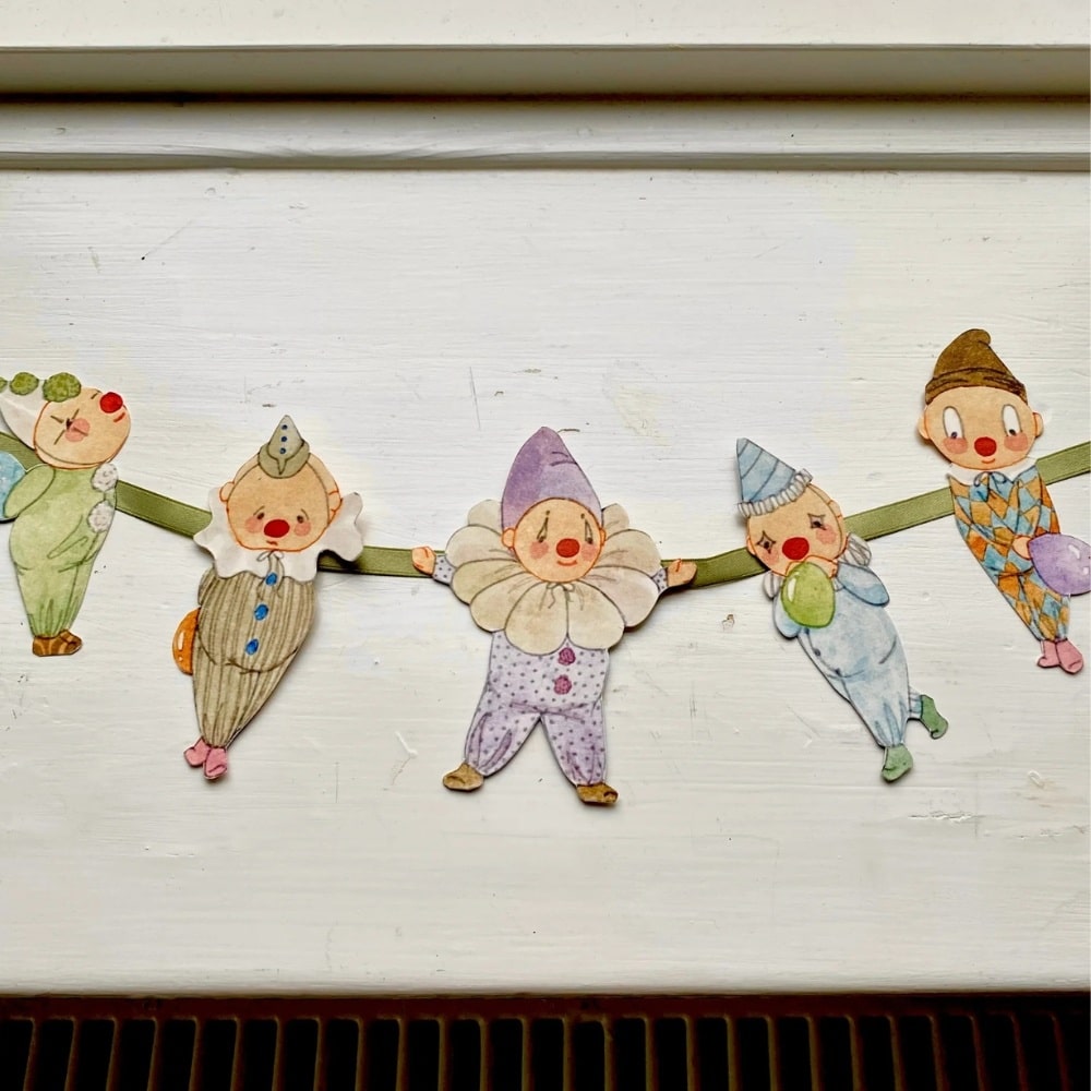 Tall Hat Tales Papirklip Klovne 4 Tall Hat Tales Papirklip Klovne