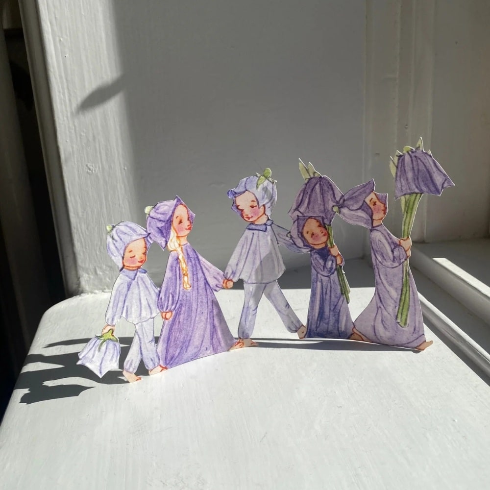 Tall Hat Tales Papirklip Klokkebørn