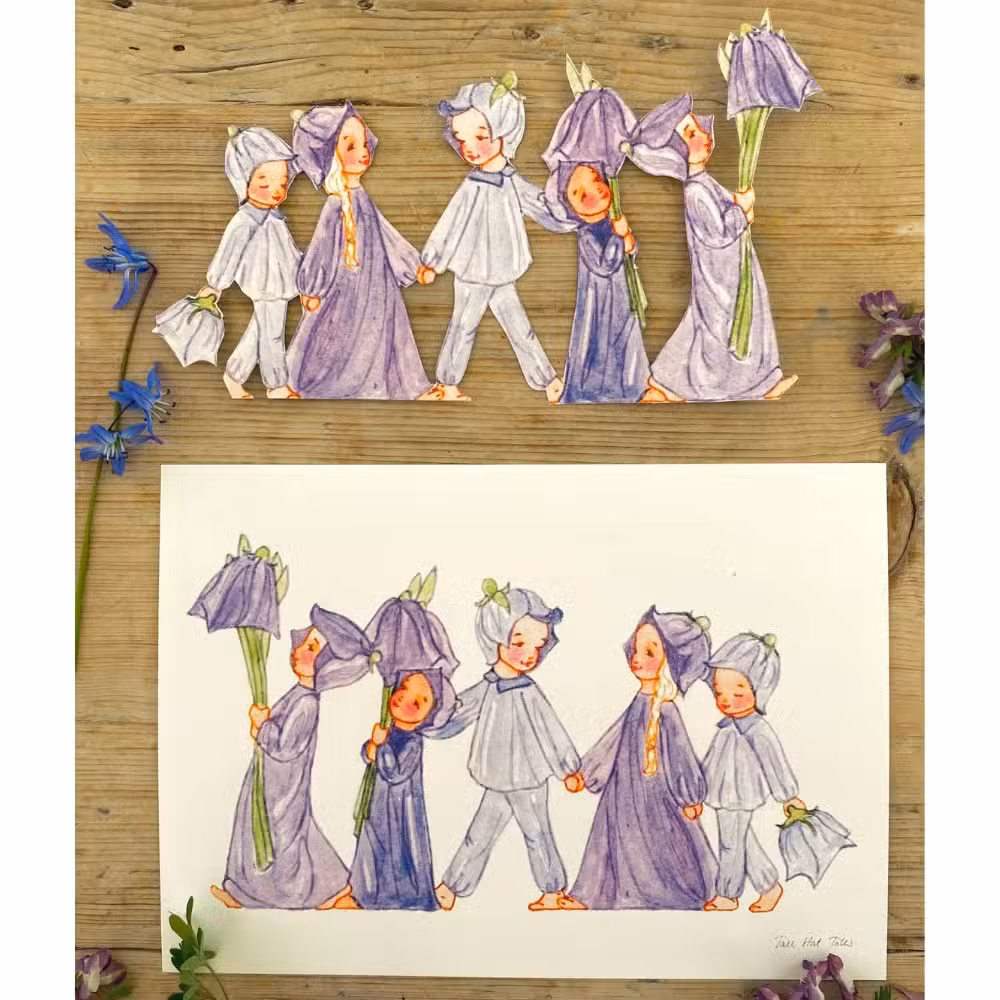 Tall Hat Tales Papirklip Klokkebørn