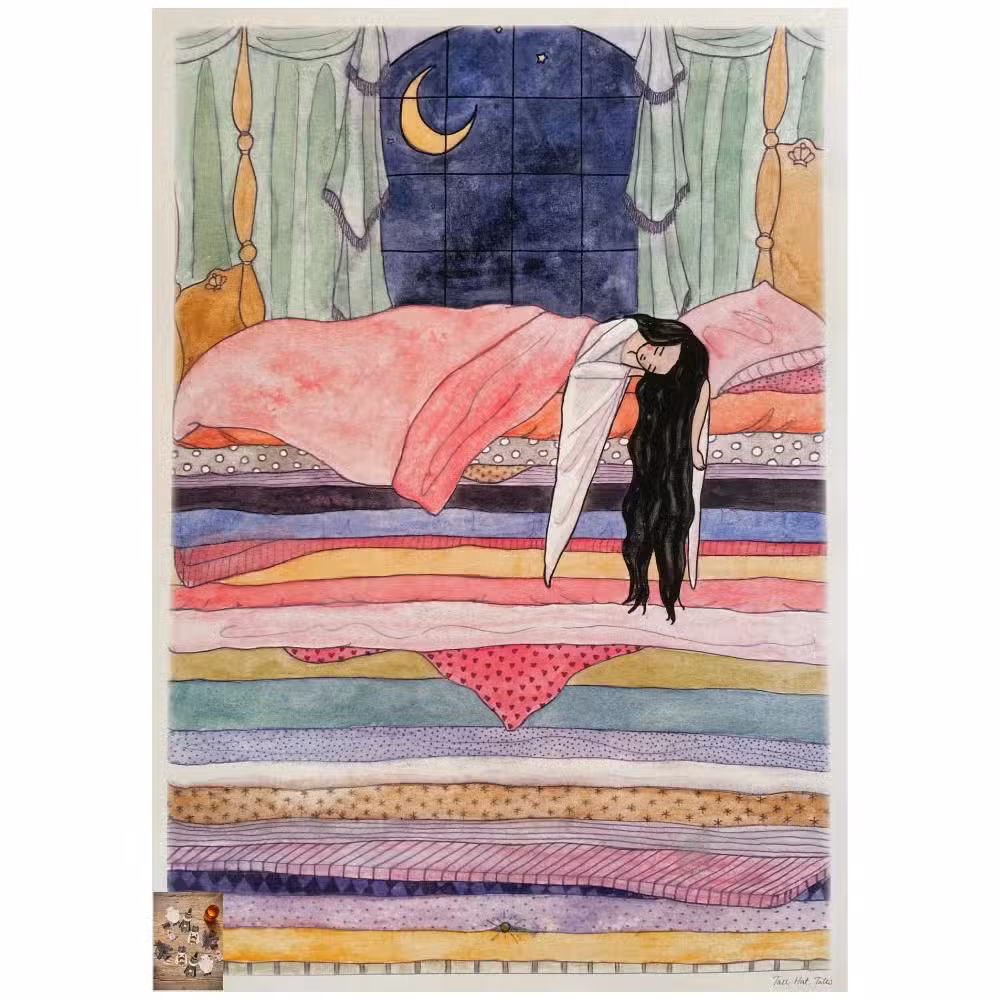 Tall Hat Tales Plakat Prinsessen På Ærten