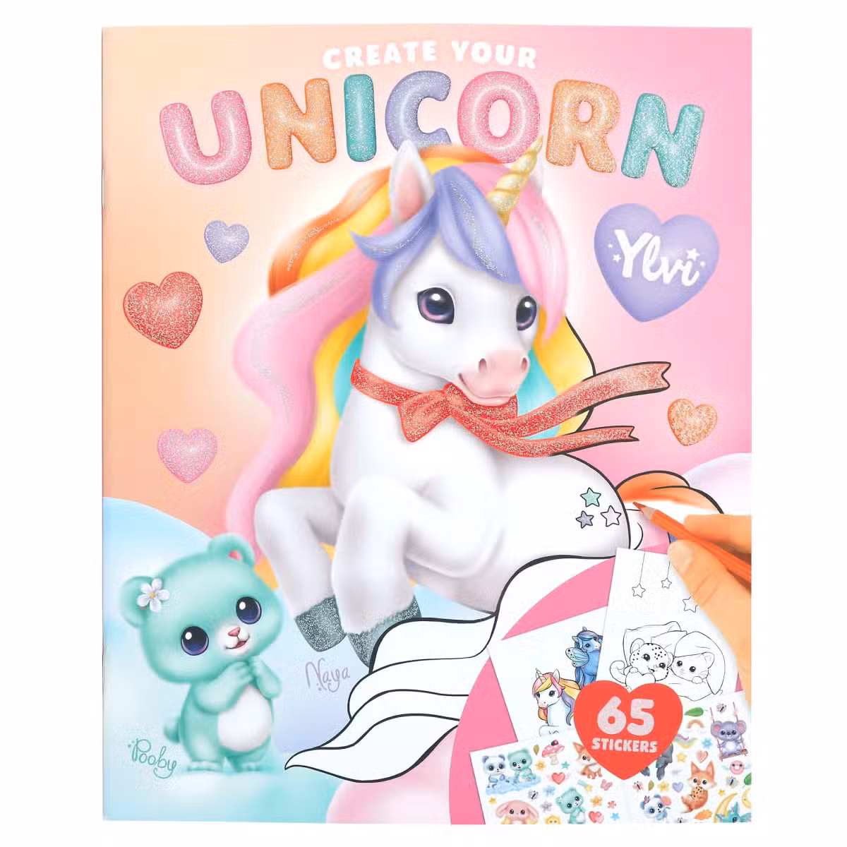 Ylvi Malebog Med Klistermærker